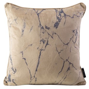 Eurofirany Poszewka Welwetowa Wera Kremowa 40x40