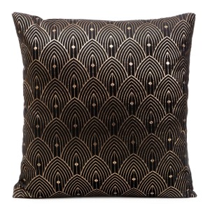 Eurofirany Poszewka Welwetowa Agnes Czarna 40x40