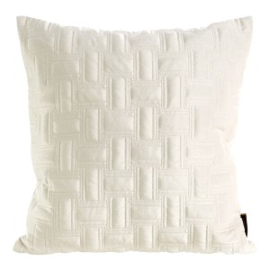 Eurofirany Poszewka Welwetowa Pikowana Ria 3 Kremowa 45x45