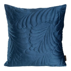 Eurofirany Poszewka Welwetowa Pikowana Ria 4 Granatowa 45x45