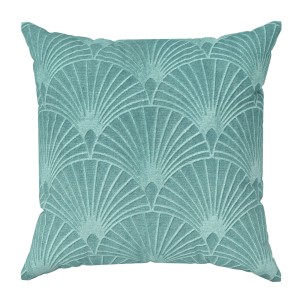 Eurofirany Poszewka Welwetowa Julia Turkusowa 40x40