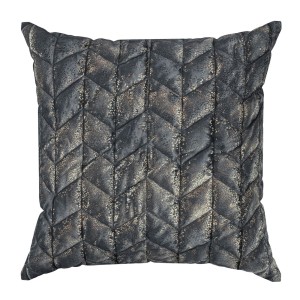 Eurofirany Poszewka Welwetowa Dekoracyjna Agata Czarna 45x45