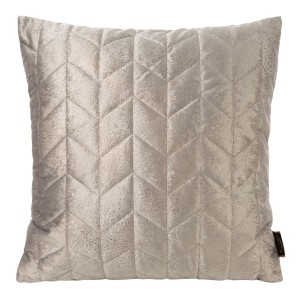 Eurofirany Poszewka Welwetowa Dekoracyjna Agata Beżowa 45x45