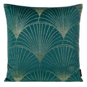 Eurofirany Poszewka Welwetowa Blink 21 Ciemnoturkusowa 45x45