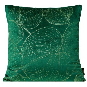 Eurofirany Poszewka Welwetowa Blink 23 Ciemnozielona 45x45