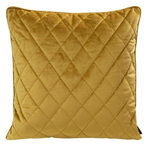 Eurofirany Poszewka Welwetowa Pikowana Velvet 28 Złota 50x50