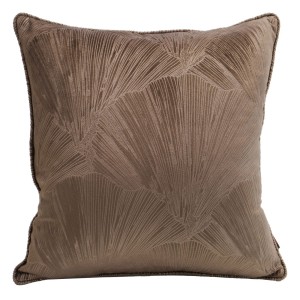 Eurofirany Poszewka Welwetowa Goja Brązowa 40x40