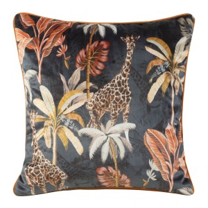 Eurofirany Poszewka Welwetowa Velvet 22 Granatowa 45x45