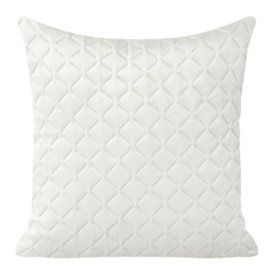 Eurofirany Poszewka Welwetowa Pikowana Dimon Kremowa 40x40