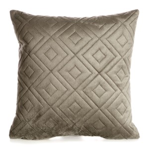 Eurofirany Poszewka Welwetowa Pikowana Ariel 3 Beżowa 40x40