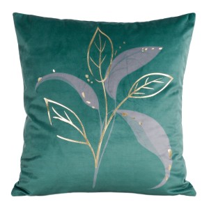 Eurofirany Poszewka Welwetowa Garl Turkusowa 45x45