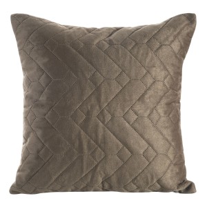 Eurofirany Poszewka Welwetowa Pikowana Design 91 Luiz Brązowa 40x40