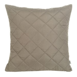 Eurofirany Poszewka Welwetowa Pikowana Design 91 Alara 3 Ciemnobeżowa 40x40