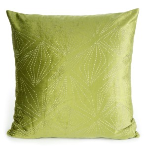 Eurofirany Poszewka Welwetowa Albi Oliwkowa 45x45