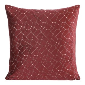 Eurofirany Poszewka Welwetowa Pam 2 Bordowa 45x45