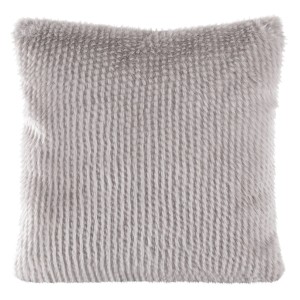 Eurofirany Poszewka Z Futerkowej Tkaniny Fox Liliowa 45x45