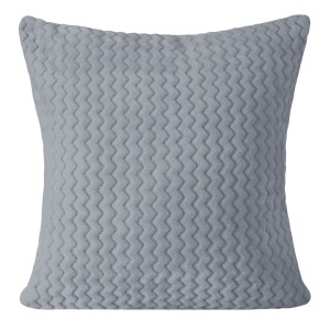 Eurofirany Poszewka Z Wytłaczanym Wzorem Onyx Grafitowa 40x40