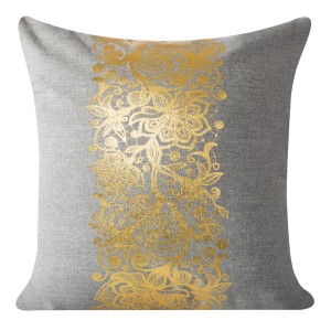 Eurofirany Poszewka Dekoracyjna Saba 1 Jasnopopielata 40x40