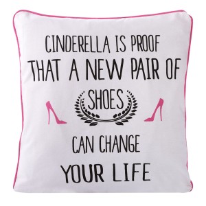 Eurofirany Poszewka Dekoracyjna Paola 3 Biała 40x40