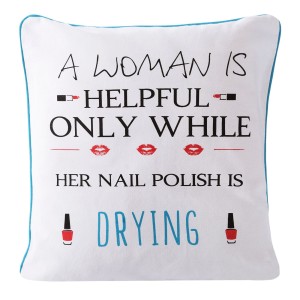 Eurofirany Poszewka Dekoracyjna Paola 4 Biała 40x40