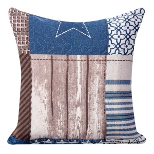 Eurofirany Poszewka Dekoracyjna Z Losowym Wzorem Victoria Wielokolorowa 40x40