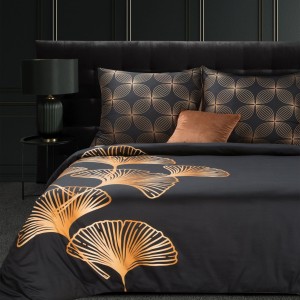 Eurofirany Pościel Satynowa Limited Collection Victoria 10 Czarna 200x220