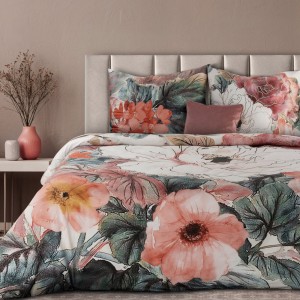 Eurofirany Pościel Satynowa Premium Chloe Wielokolorowa 200x220