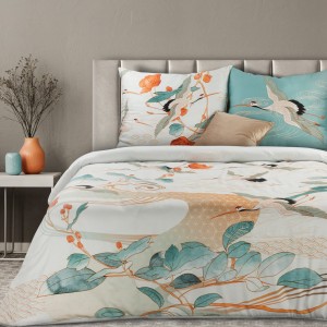 Eurofirany Pościel Satynowa Premium Mila Biała 200x220