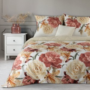 Eurofirany Pościel Satynowa Classic Spring 05 Wielokolorowa 140x200