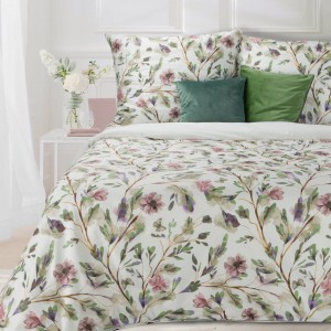 Eurofirany Pościel Satynowa Classic Spring 07 Wielokolorowa 220x200