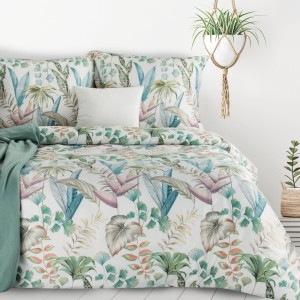 Eurofirany Pościel Satynowa Design 91 Lea 01 Wielokolorowa 140x200