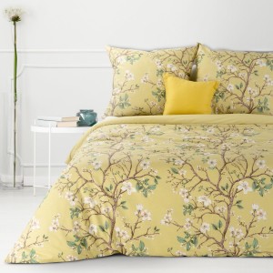 Eurofirany Pościel Bawełniana Classic Renforce Deluxe Sara 18 Musztardowa 220x200