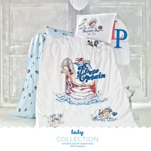 Eurofirany Pościel Bawełniana Dziecięca Amy Wielokolorowa 90x120