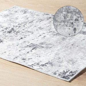 Eurofirany Dywanik Łazienkowy Etis 3 Jasnoszary 60x90