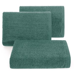 Eurofirany Ręcznik Frotte Classic Gładki 1/32 Butelkowa Zieleń 50x100