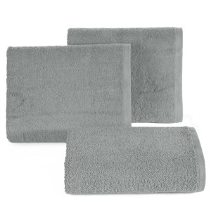Eurofirany Ręcznik Frotte Classic Gładki 2/26 Stalowy 100x150
