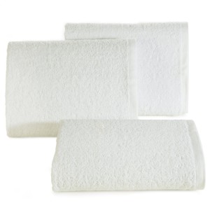 Eurofirany Ręcznik Frotte Classic Gładki 2/01 Biały 100x150