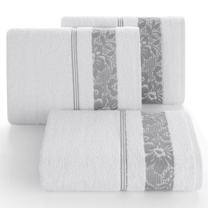 Eurofirany Ręcznik Frotte Classic Sylwia 01 Biały 70x140