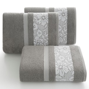 Eurofirany Ręcznik Frotte Classic Sylwia 05 Stalowy 50x90