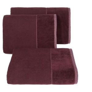 Eurofirany Ręcznik Frotte Classic Lucy 08 Bordowy 70x140