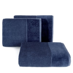 Eurofirany Ręcznik Frotte Classic Lucy 11 Granatowy 70x140