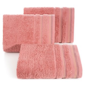 Eurofirany Ręcznik Frotte Pola 28 Pomarańczowy 70x140