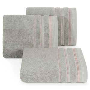 Eurofirany Ręcznik Frotte Pola 22 Srebrny 70x140