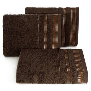 Eurofirany Ręcznik Frotte Pola 05 Brązowy 70x140