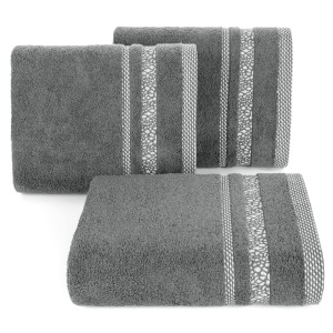 Eurofirany Ręcznik Bawełniany Tessa 05 Stalowy 70x140
