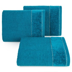 Eurofirany Ręcznik Frotte Glory 2/06 Turkusowy 70x140