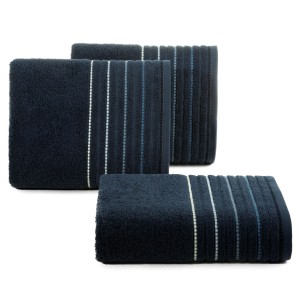 Eurofirany Ręcznik Bawełniany Design 91 Iza 04 Granatowy 50x90