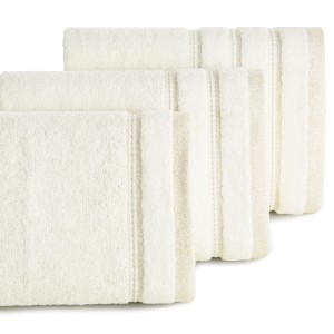 Eurofirany Ręcznik Bawełniany Glory 1/01 Kremowy 30x50