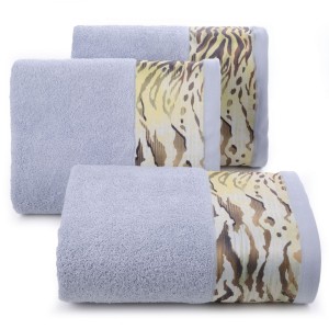 Eurofirany Ręcznik Bawełniany Ewa Minge Cecil Srebrny 50x90