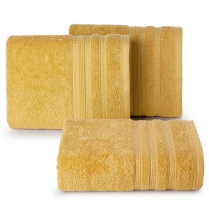 Eurofirany Ręcznik Bawełniany Judy 13 Musztardowy 70x140